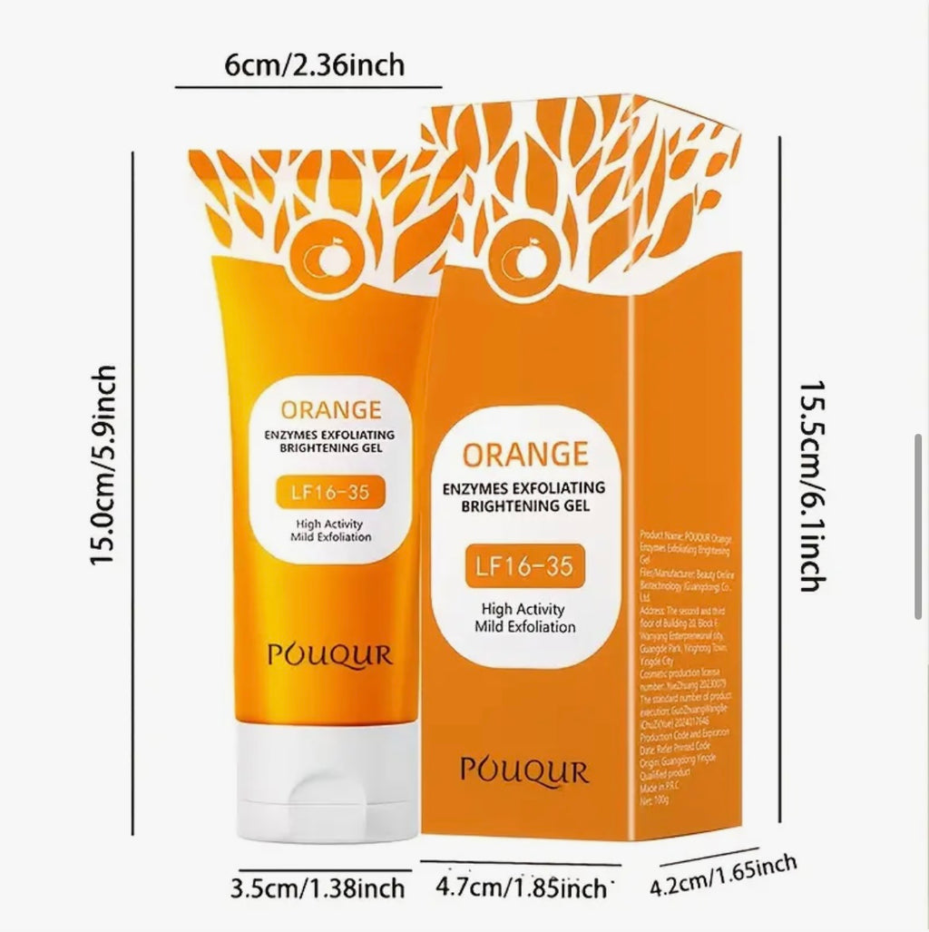 Gmeelan Orange Enzymes Exfoliating Brightening Gel 100ml