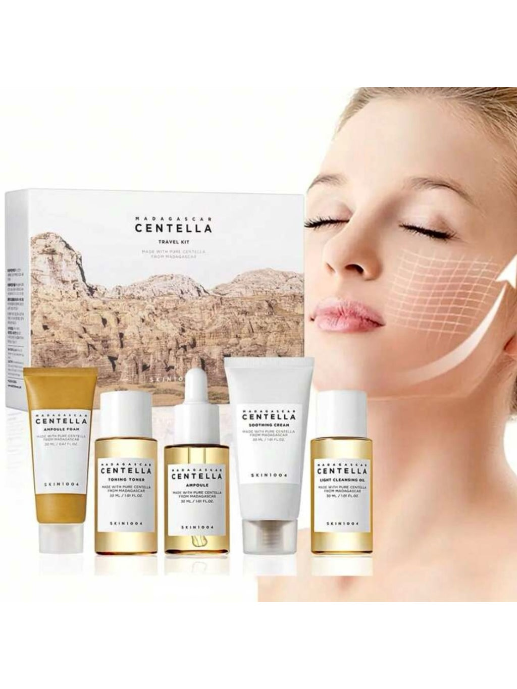 Madagascar Centella Travel Set